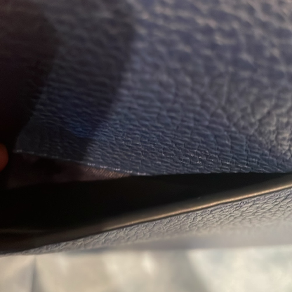 NWOT Kate Spade Blue Suede & Pebbled Leather Shoulder/Crossbody Bag MSRP $399 - Picture 7 of 11